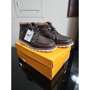 Boys Falls Creek JOHN Brown Fashion Dress Ankle Boots Size 6 Medium chukka NIB